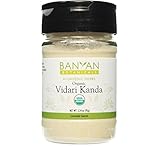 Banyan Botanicals Vidari Kanda Powder - Certified Organic, Spice Jar - Ipomoea digitata - A sweet, nutritive tonic that is a rejuvenative for vata and pitta*