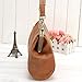Fashionbox Classic Ladies' PU Crossbody Tote Bag Vintage Casual Message Shoulder Handbag - Vintage Brown