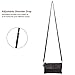 Befen Leather Wristlet Wallet Clutch Women Smartphone Cross Body Wallet with Card Slots/Shoulder Strap/Wrist Strap - for Cellphone Up To 6.1 x 3 x 0.3 Inches - Coffee