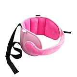 ALIFREE Adjustable Head Support Car Seat -Safety Head Support Pillow Protect Neck and Head, Headrest Band Strap for Toddler/Children Sleeping on Travel