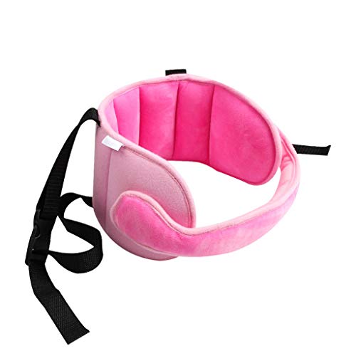 ALIFREE Adjustable Head Support Car Seat -Safety Head Support Pillow Protect Neck and Head, Headrest Band Strap for Toddler/Children Sleeping on Travel