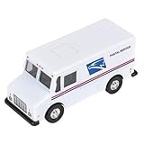 Postal Service Truck- Die Cast Metal - Pull back and go