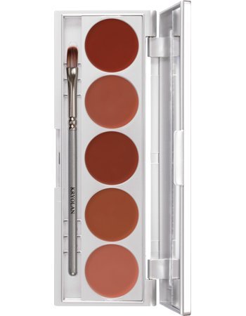 Kryolan 1215 Lip Rouge Set 5 Colors Makeup Palette LRS131