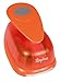 Rayher Oval Motive Puncher for Paper Upto 200 g/m sq, Orange, 8 cm Wide, 3-Inch