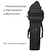 KRATARC Archery Multi-function Heavy Duty Back Arrow Quiver with Molle System Shoulder Hanged Target Shooting Quiver for Arrows (Black- with molle pouch)