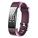 Lintelek Fitness Tracker with Heart Rate Monitor, Activity Tracker with Connected GPS, IP67 Waterproof Smart Fitness Band with Step Counter, Calorie Counter, Pedometer for Kids Women and Men