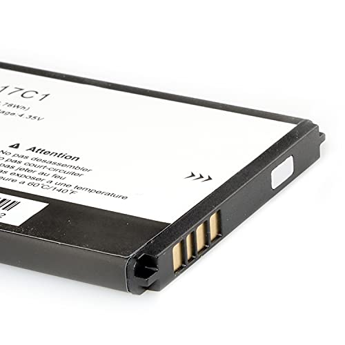 TLi017C1 Replacement Battery for Alcatel GreatCall Jitterbug Flip Phone, Ideal 4060A (AT&T), Streak 4060O (Cricket)