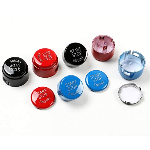 xxiaoTHAWxe Car Engine Start Stop Button Cover for BMW F Chassis F30 F10 F34 F15 F25 F48 6#