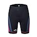 Womens Cycling Shorts with 4D Gel Padded - Breathable Women Bike Shorts Lightweight Biker Pants for Outdoor Biking Riding