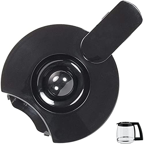 DCC-1200CL Coffee Pot Lid Replacement for Cuisinart CHW-12, CHW-12P1 Coffemaker Carafe & More Models, Black
