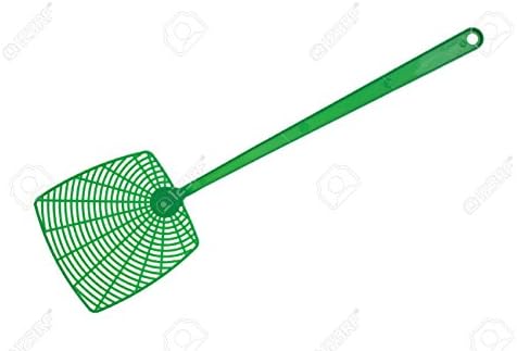 HOMEBAY Extra Large Fly Swatter, Green, Square