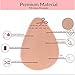 Jaluxe Womens Bras -3 Pairs of Adhesive Bra (2 Nude Breast Tape Lift+ 1 Black Bra Tape) Breathable Cotton Breast Lift Tape fits B-D Breast Cups