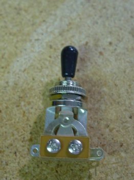 Economy Short Straight Toggle Switch w/Knob Allparts EP-4364-000