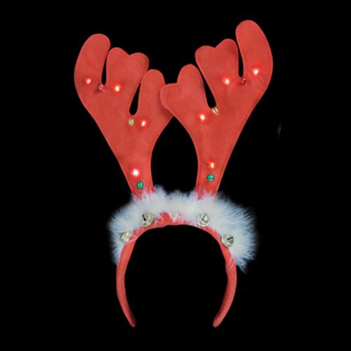 Flashing Reindeer Headband