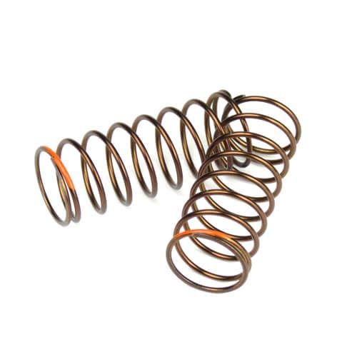 TEKNO RC LLC Shock Spring Set FR 1.4x9.0 4.21lb in 50mm, Orange