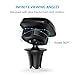 Anker Air Vent Magnetic Car Mount, Highly-Adjustable Phone Holder for iPhone SE / 6 / 6s / 7, Nexus 5X, Moto E, OnePlus X, HTC, Sony, Nokia and Other Smartphones (Black)