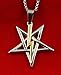 SigilofBaphomet.com Church of Satan Sigil of Anton LaVey 316L Stainless w/18K G