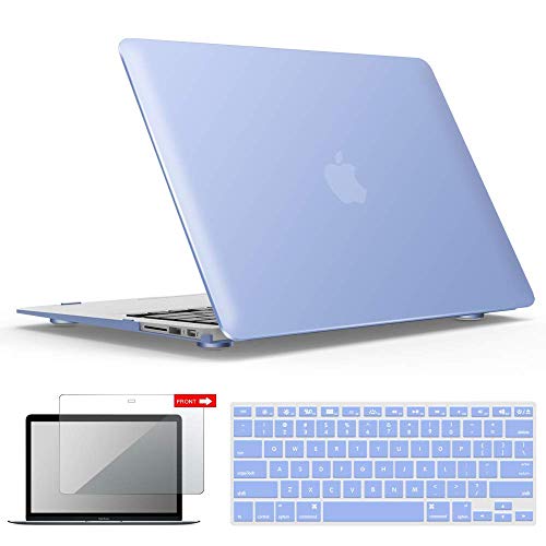IBENZER MacBook Air 13 Inch Case A1466 A1369, Hard Shell Case with Keyboard & Screen Cover for Apple - //coolthings.us