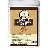 Organic Coriander Seeds (1 Lbs) by Naturevibe Botanicals | Raw, Gluten-Free & Non-GMO | Adds Flavor and Taste