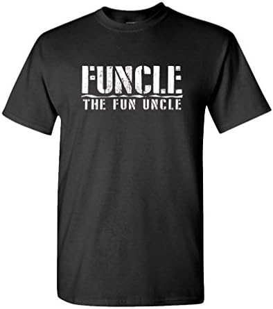 Funcle The Fun Uncle - Family Joke Funny - Mens Cotton T-Shirt