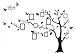 Huge Photo Frame Picture Gallery Floral Tree Vine Branch Removable Wall Decal Sticker - Memory Tree, Multi Size & Color (Pure Black, 6.3ft Left Facing)