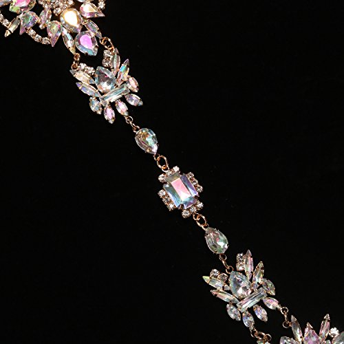 Holylove Body Chains Crystal Women Novelty Jewelry Necklace 1 PC with Gift Box-HLBN77 Crystal
