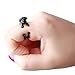 ClothingLoves Women's Cute Pug Burnished Adjustable Wrap Ring