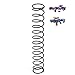 NFstrike 14KG Modified Steel Upgrade Spring for nerf longshot CS-6/zombie longshot CS-12 blaster - Black