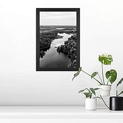 MCS Studio Gallery Frame, Black Woodgrain, 12 x 18