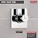 Delta Faucet Vero 3-Setting Shower Handle Diverter Trim Kit, Champagne Bronze T11853-CZ (Valve Not Included)