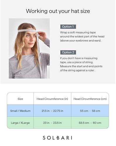 Solbari Holiday Sun Hat UPF50+ Packable UV Sun Protection Hats with Full Coverage Brim, Reversible