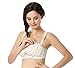 TANZKY Women's Comfort Nursing Underwear Front Button Underwire Bra