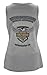Harley-Davidson Women's 115th Anniversary Flight Badge Sleeveless Tank, Gray