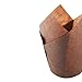 Zenlogy Tulip Cupcake Liners - Brown for Standard Size Cupcakes and Muffins - 120 Pieces per Box - Perfect for Extra Toppings on a Cupcake