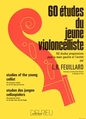 Studies of the young cellist (60) by FEUILLARD Louis R.