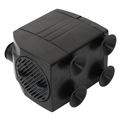 Sunnydaze Submersible Water Fountain Pump with Transformer and Finger Light, Use for Small Fountains or Aquariums, 2 Nozzles, 120 Volt, 160 GPH - Thumbnail 3