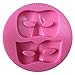 Anyana Masquerade Mask cake border mould cake Fondant silicone gum paste mold for Sugar paste fancy party cupcake decorating topper decoration sugarcraft icing biscuit decor