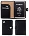 Zoppen Unisex RFID Blocking Journey Passport Id Card Holder, Travel Cover