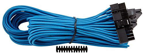 Corsair CP-8920161 Premium Individually Sleeved ATX 24-pin Cable, Blue