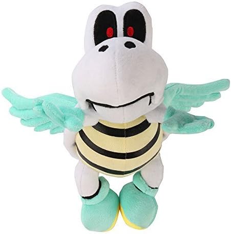 Super Mario Bros Flying Winged Dry Bones 12" Plush Soft Toy Stuffed Animal