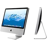 Apple iMac 20" Aluminum Core 2 Duo E8135 2.4GHz 250GB DVDRW WiFi iSight Camera Bluetooth OS X El Capitan (Certified Refurbished)