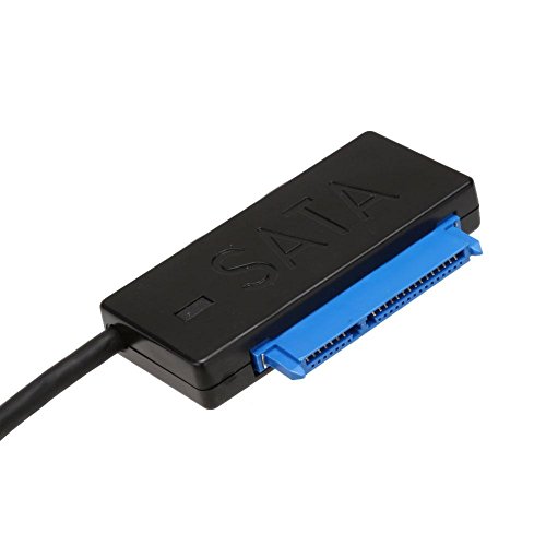 Vanpower USB 3.0 to 2.5in SATA Hard Disk Drive HDD SSD Adapter Converter Cable Black Length 25CM
