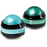 Massage Ball Manual Roller Massager 2-Pack Self Massage Therapy Tool for Sore Muscles, Shoulders, Neck, Back, Foot, Body, Deep Tissue, Stiffness, Joint Pain Relief  (Blue&amp;Green)
