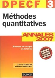 Méthodes quantitatives