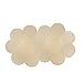 Hiramex 40 Pairs Nipple Breast Covers, Disposable Breast Pasties Adhesive Bra Nippleless Cover (Black)