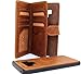 Genuine Leather Case for Samsung Galaxy Note 9 Book Wallet cover Handmade detachable Retro Luxury cards slots magnetic Daviscase 1948 note9