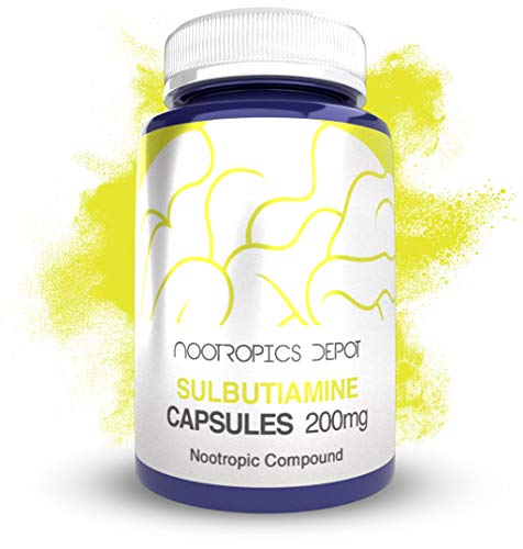 Sulbutiamine Capsules | 200mg | 90 Count Sulbutiamine Capsules | 200mg | 90 Count