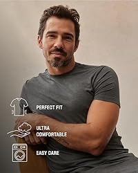 True Classic 3 Pack, Black, Men's Short Sleeve Crew