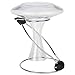 Lily's Home Folding Wine Decanter Drying Stand For Standard Large Bottomed Wine Decanters, Decanter NOT Included. Chrome