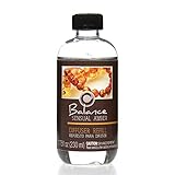 Hosley Aromatherapy Premium Grade Sensual Amber Scented Reed Diffuser Refill Oil, 230 ml (7.75 fl oz) Made in USA. BULK BUY. Ideal GIFT for weddings, spa, Reiki, Meditation settings PR